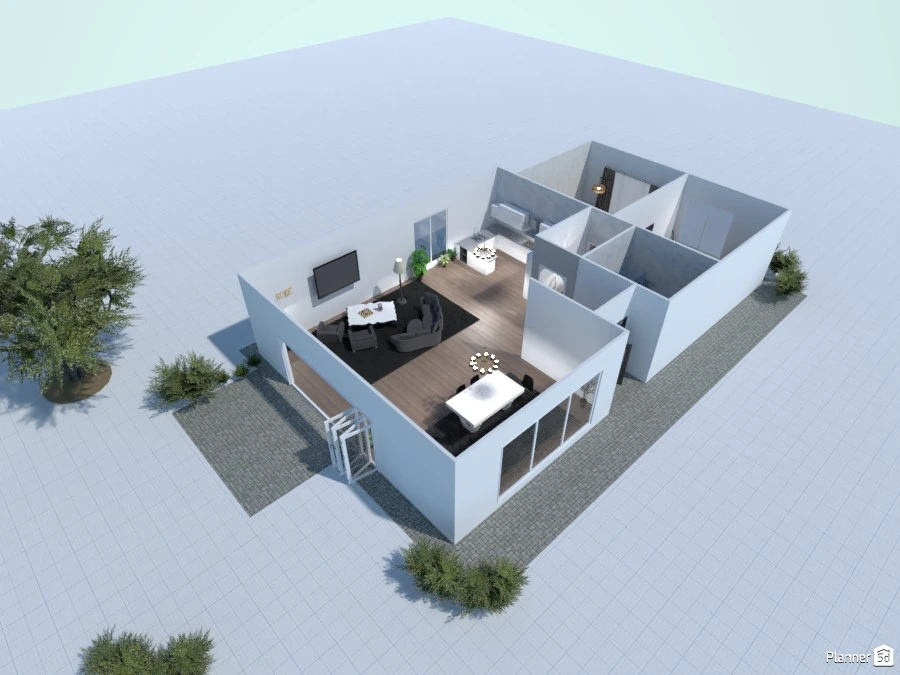 house #83826 by A Raymond