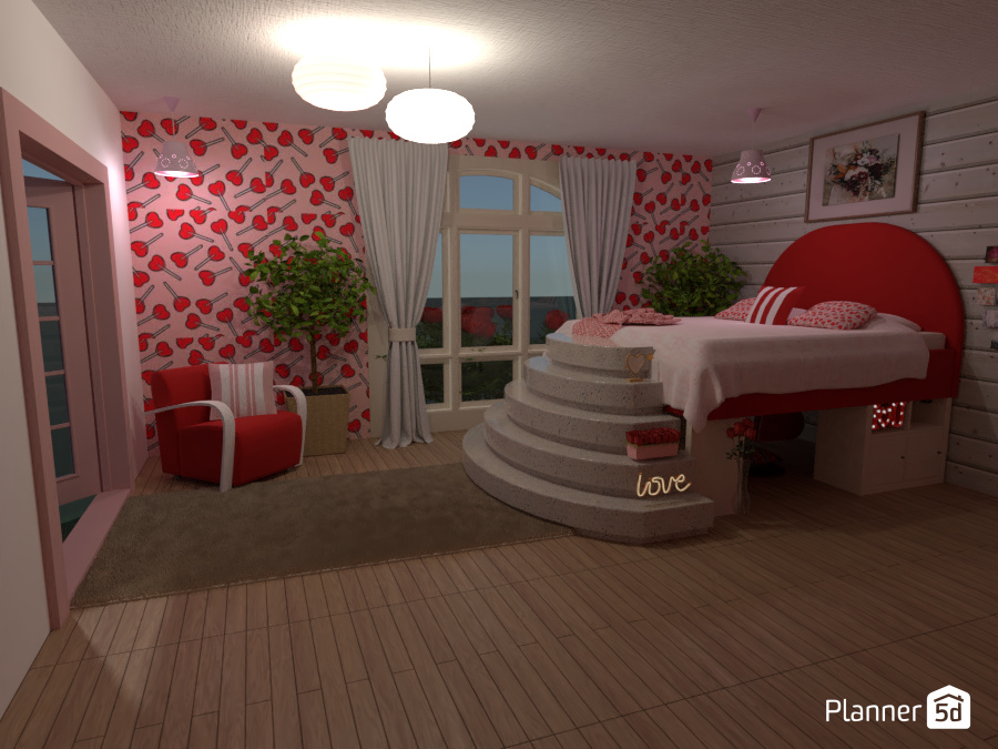 HAPPY VALENTINE'S DAY BEDROOM 6865270 by Anonymous:):) image