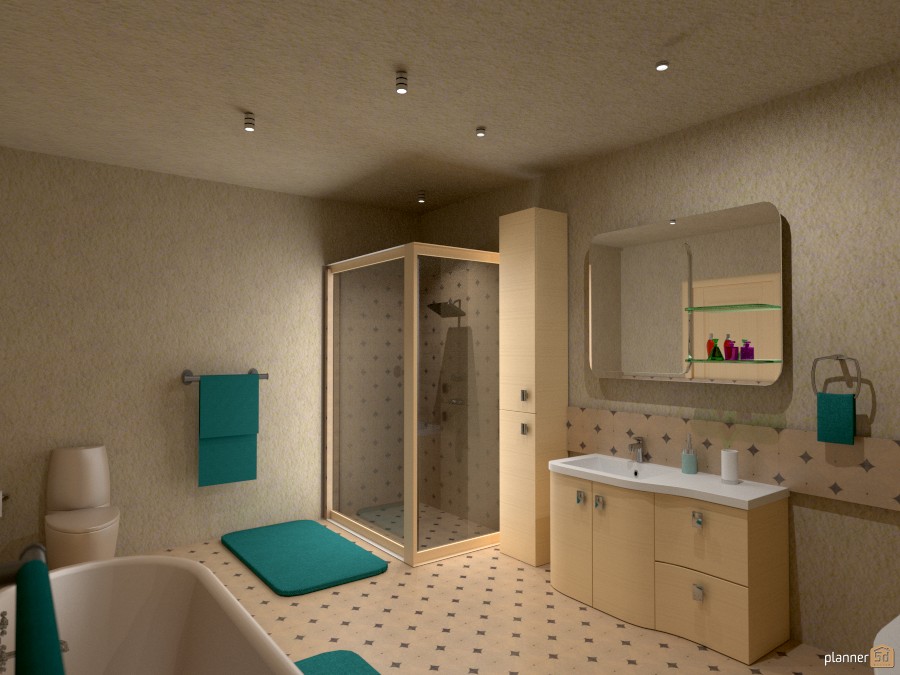 beige bath #1014581 by Joy Suiter