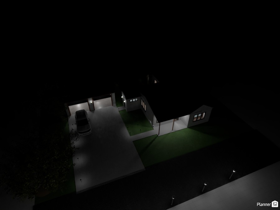 little white house #4702730 by User 26762472