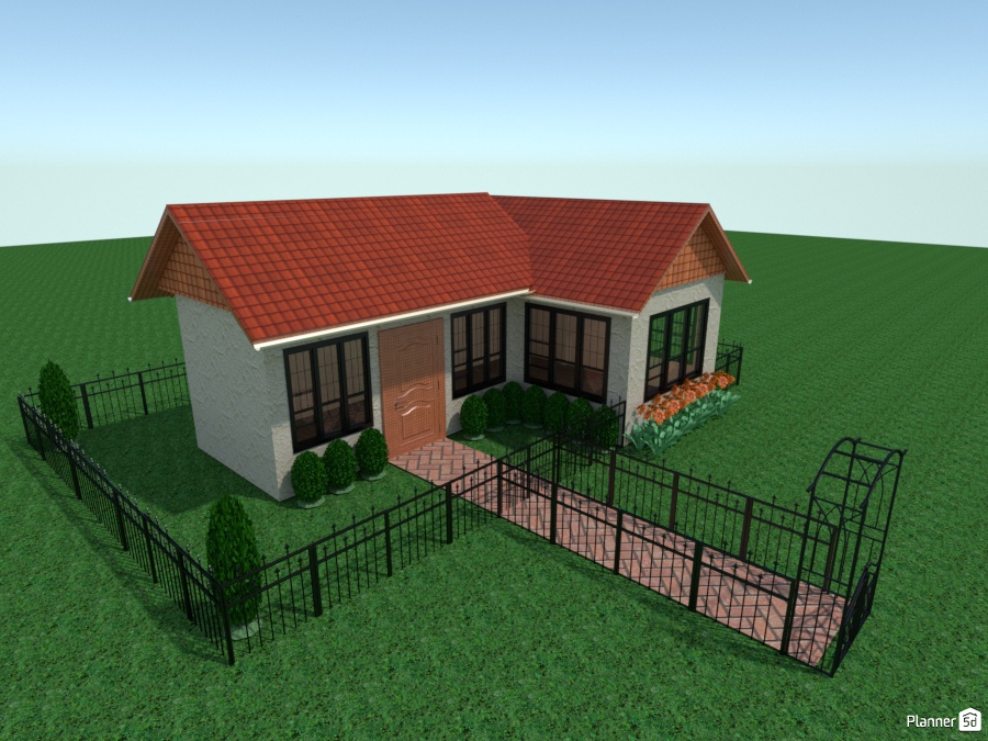 spanish cottage #1296142 by Joy Suiter