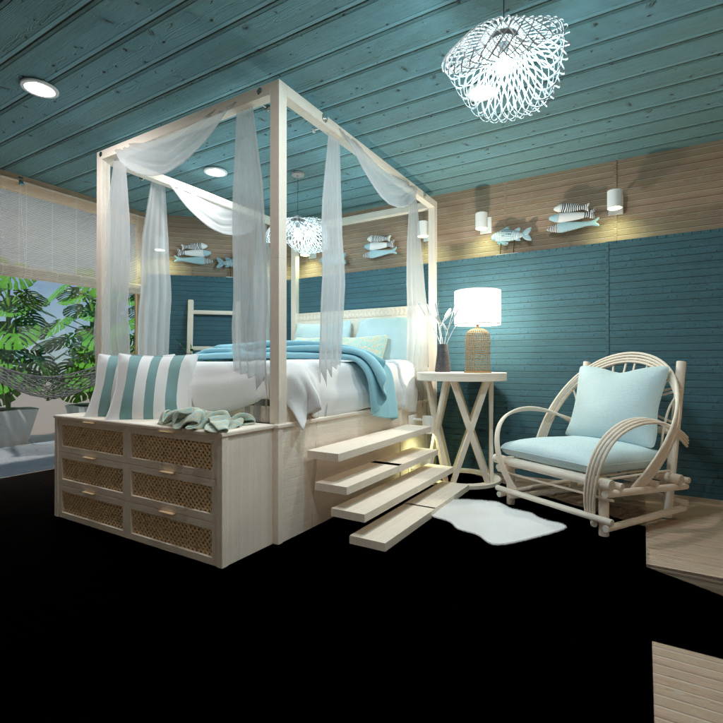 Ocean Bedroom #13469363 by Editors Choice