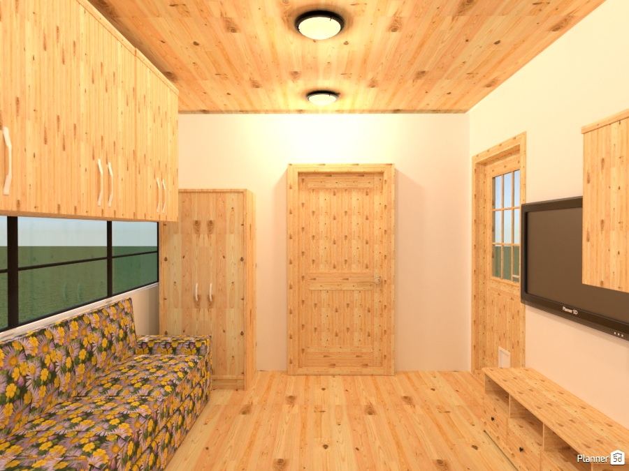 10 x 23' knotty pine tiny house #2044393 by Joy Suiter