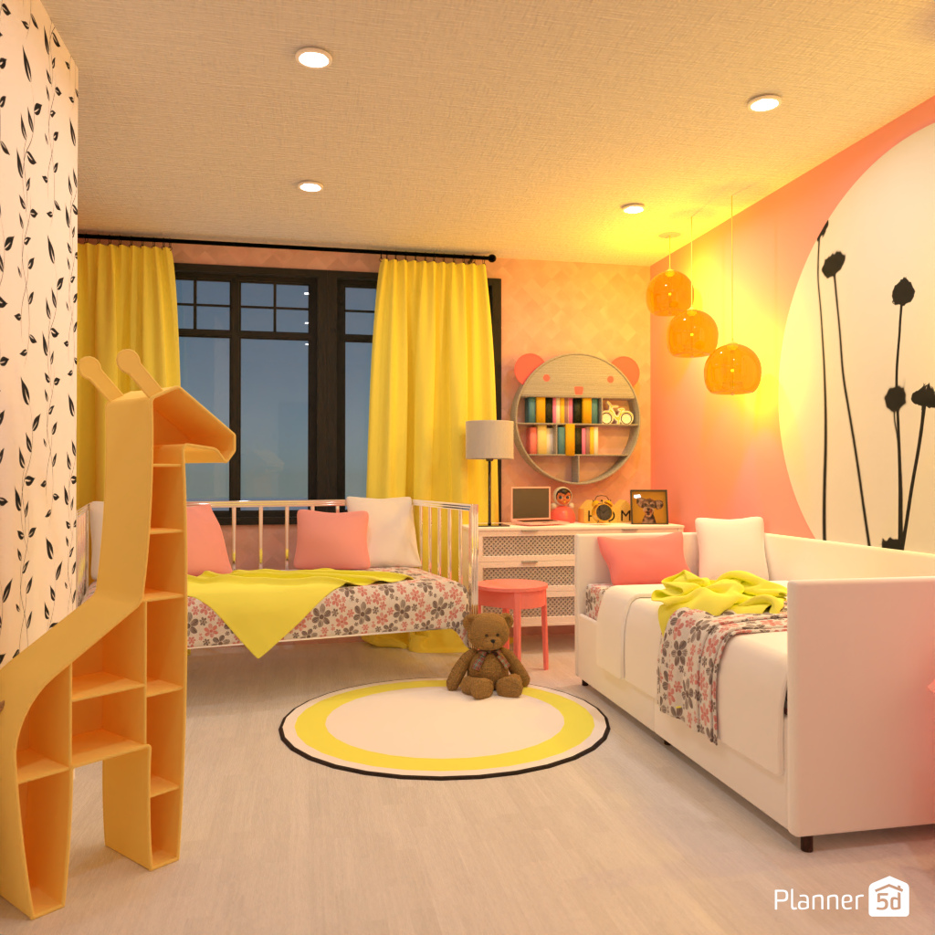 Bedroom for twins #18919952 by Editors Choice