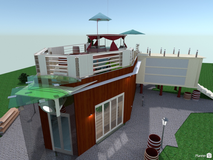 Дом-корабль #1371872 by Alex Kruchkova