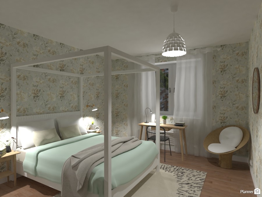 Scandi style apartment with terrace - bedroom #4727969 by Lucija Marko