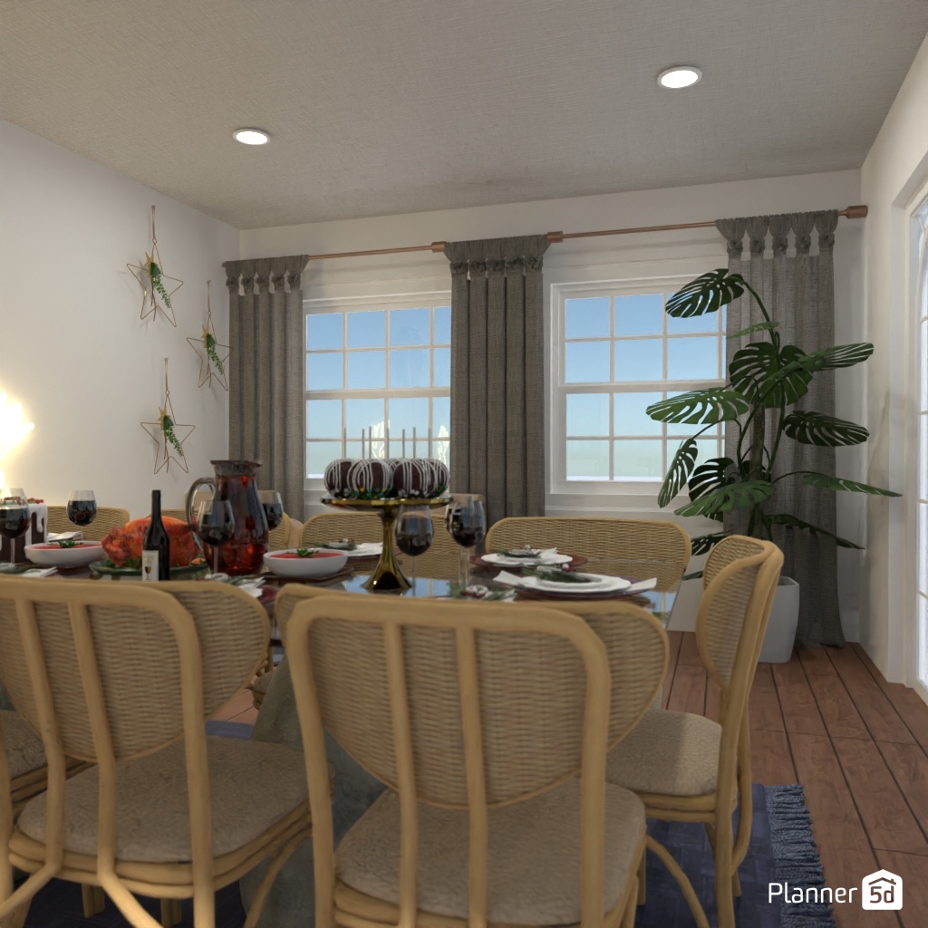 DB: Thanksgiving Day - room shell copy #23413659 by Editors Choice