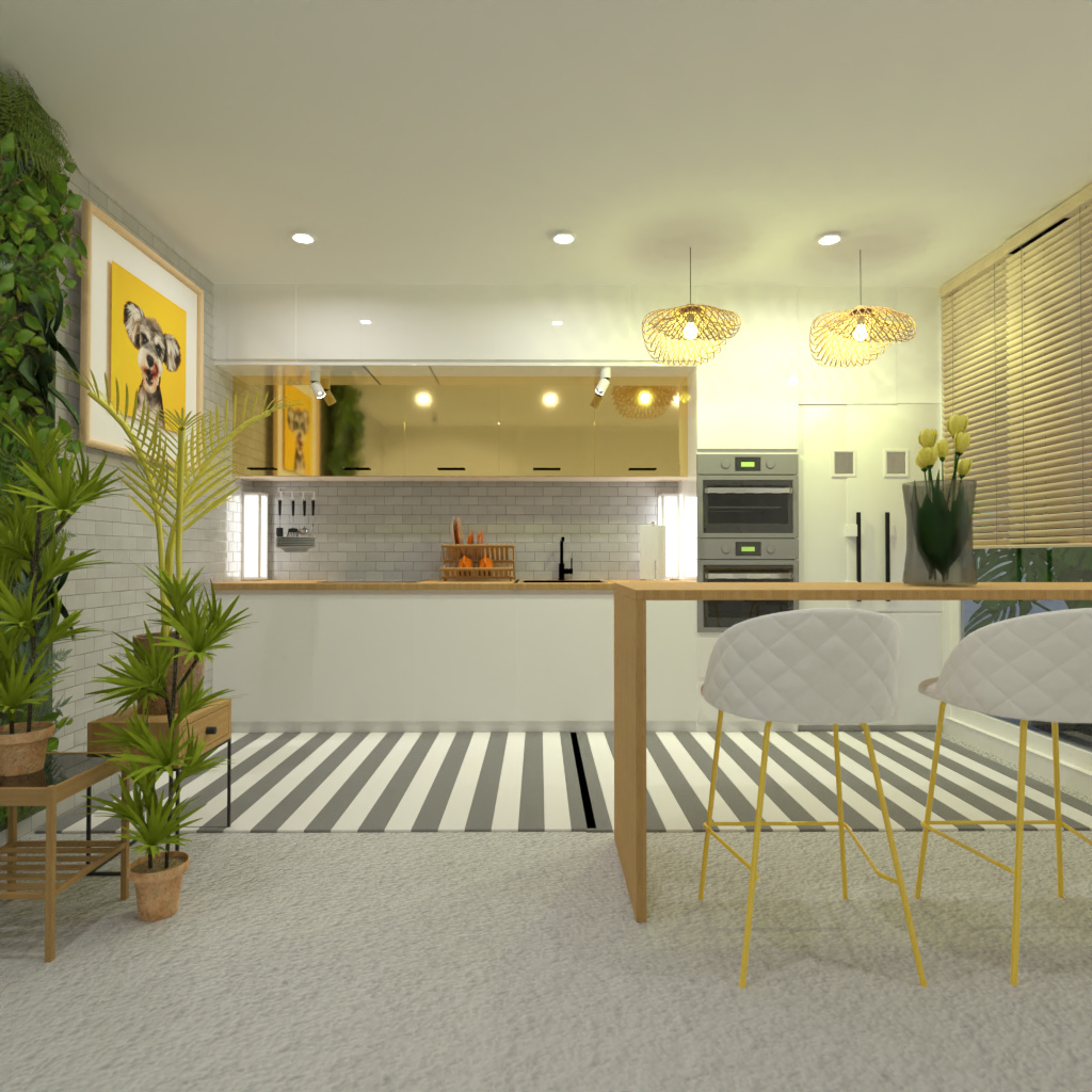 Sunny Kitchen #12535223 by Editors Choice