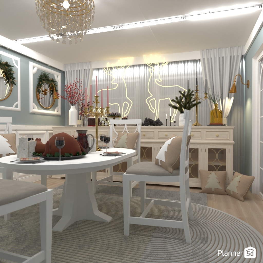 DB: Thanksgiving Day - room shell copy #23399026 by Editors Choice