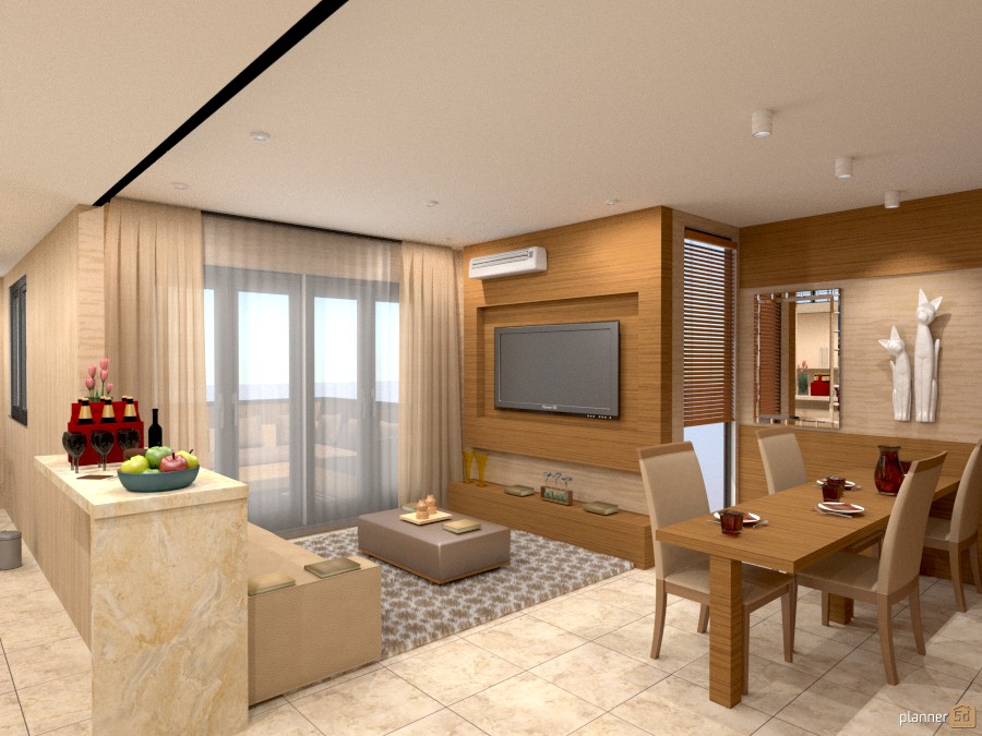 Salón contraste marrones. #1137873 by Jessica✅