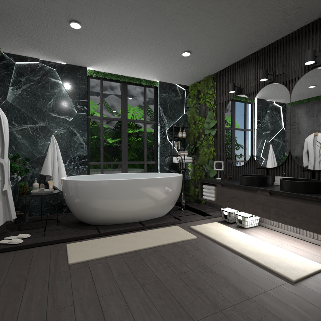 Biophilic Bathroom #13087955 by Editors Choice