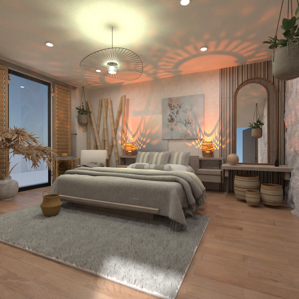 Wabi Sabi Bedroom #3355336 by Editors Choice