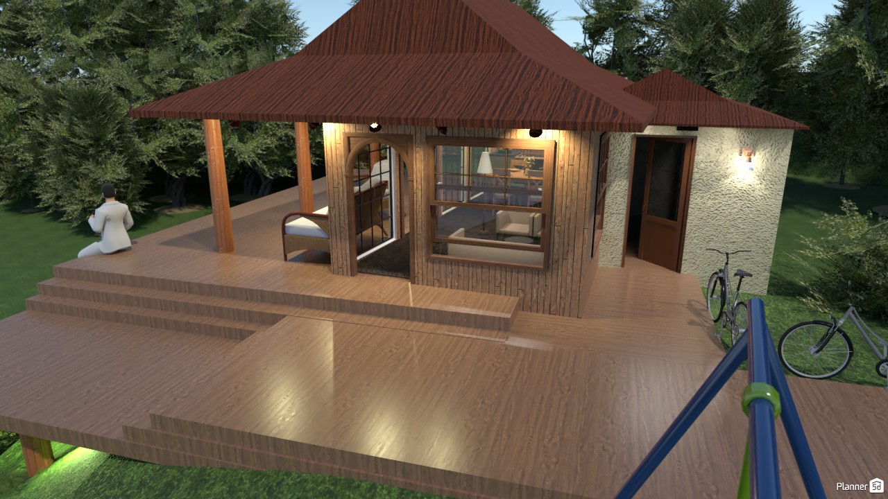 RUSTIC WOOD BUNGALOW #3766980 by Junior Alves