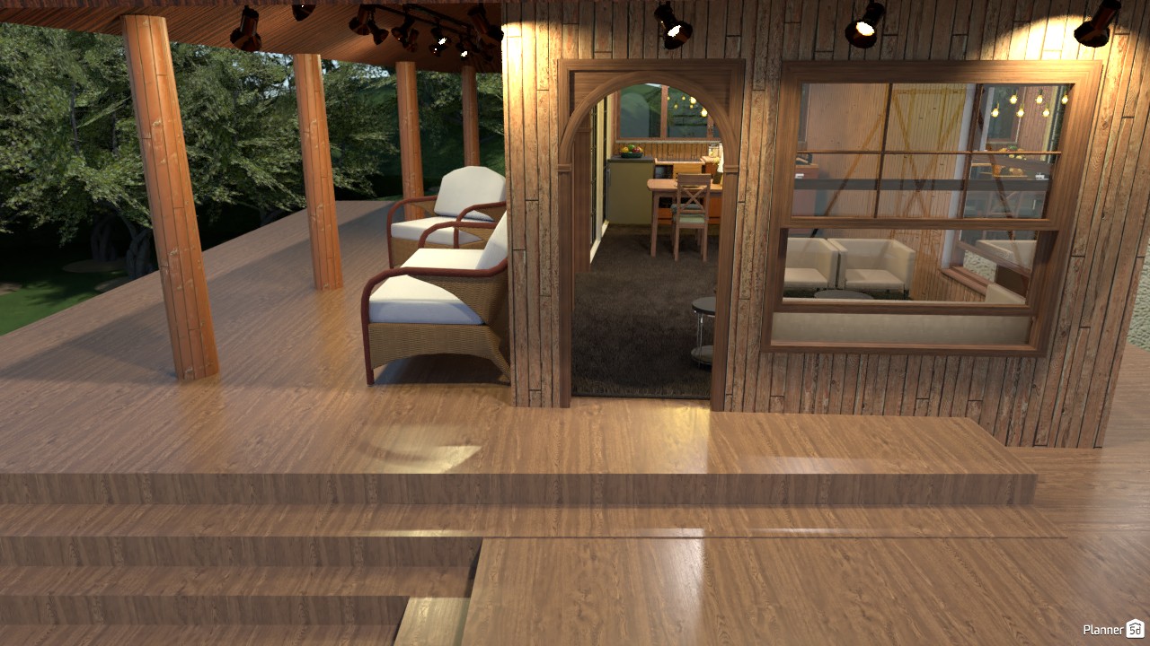 RUSTIC WOOD BUNGALOW #3766996 by Junior Alves