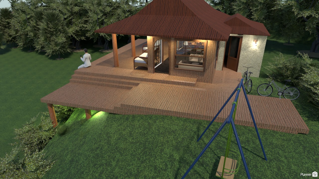 RUSTIC WOOD BUNGALOW #3767001 by Junior Alves