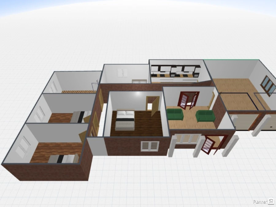 HOME PLAN #3087044 by BAMBANANI NELISI