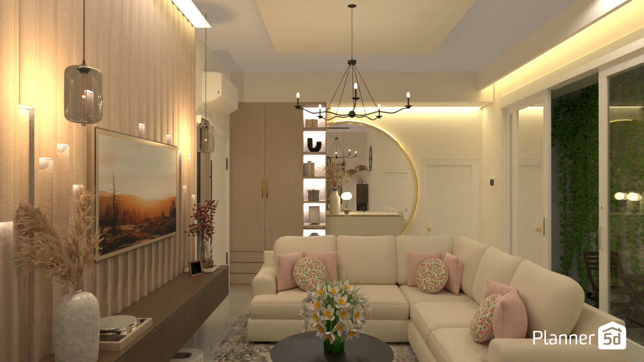 Warm & Cozy Family Room #16536599 by Elsa V
