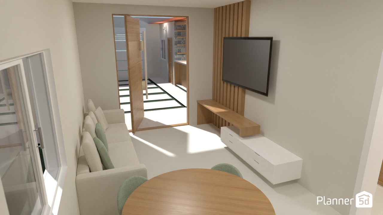 sala de tv #29374048 by Dandara Sales