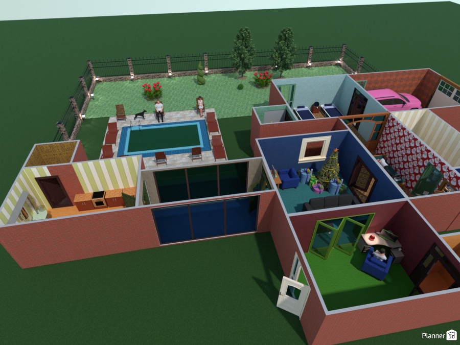 Small 1 story house #2031375 by Brendan Harding