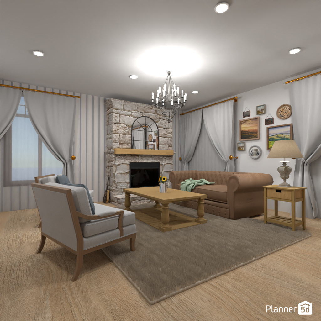 Country-Style Living Room #3369152 by Editors Choice