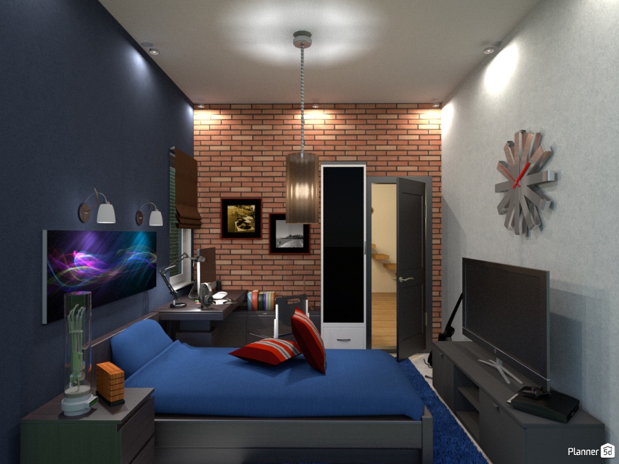 Small Bedroom #1342309 by Suhar Tono