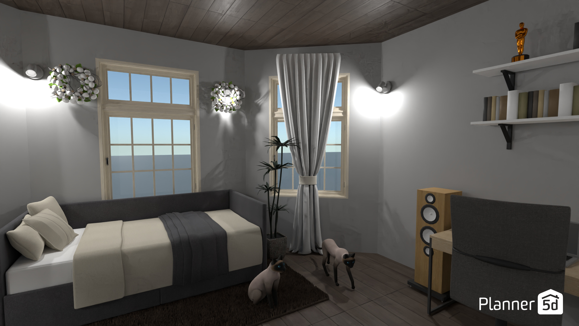 cool boys room #16996611 by My main coon Betika!