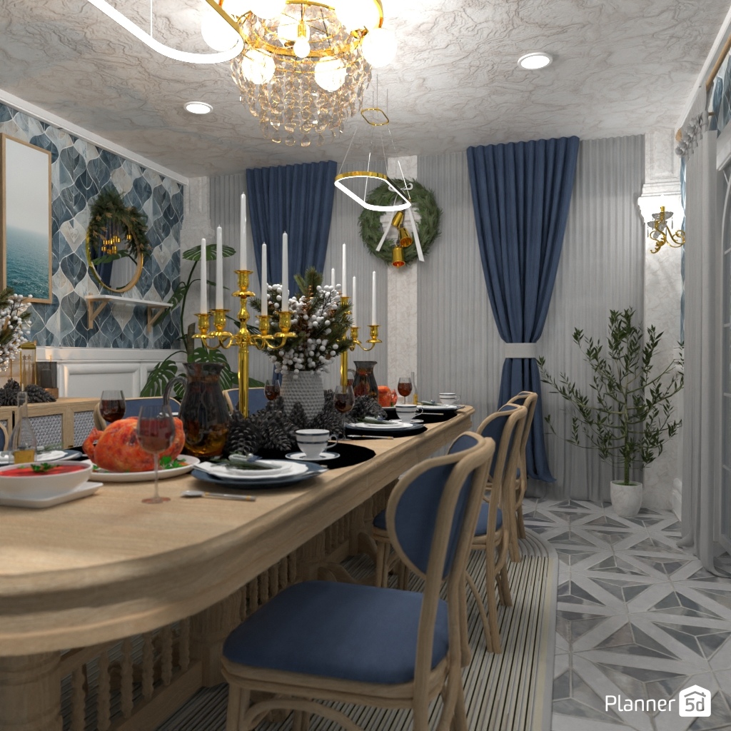 DB: Thanksgiving Day - room shell copy #23410811 by Editors Choice