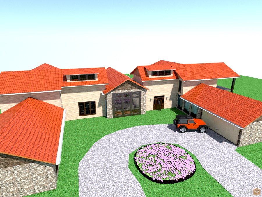 Ushape with roof 586190 by User 2526325 image