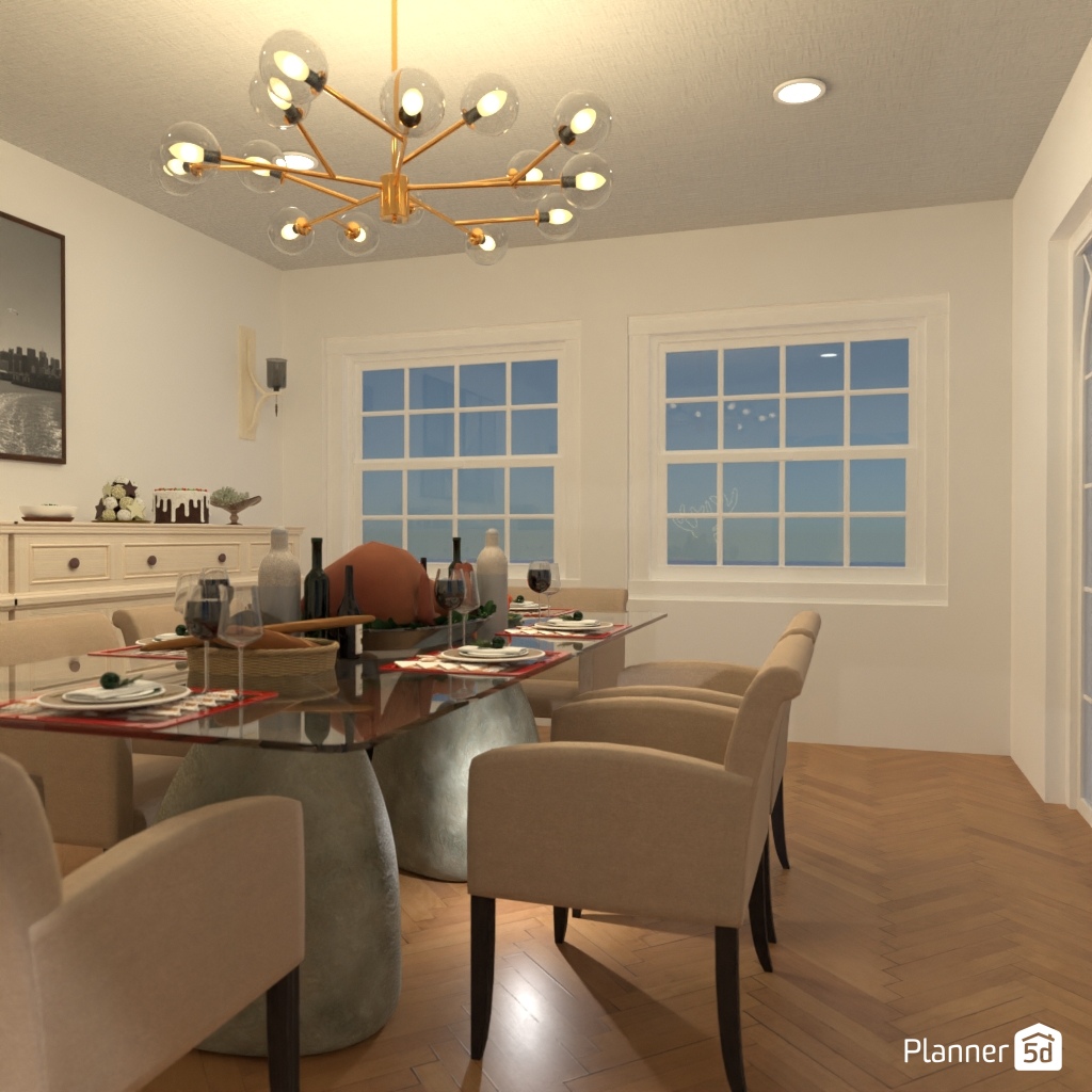 DB: Thanksgiving Day - room shell copy #23419011 by Editors Choice