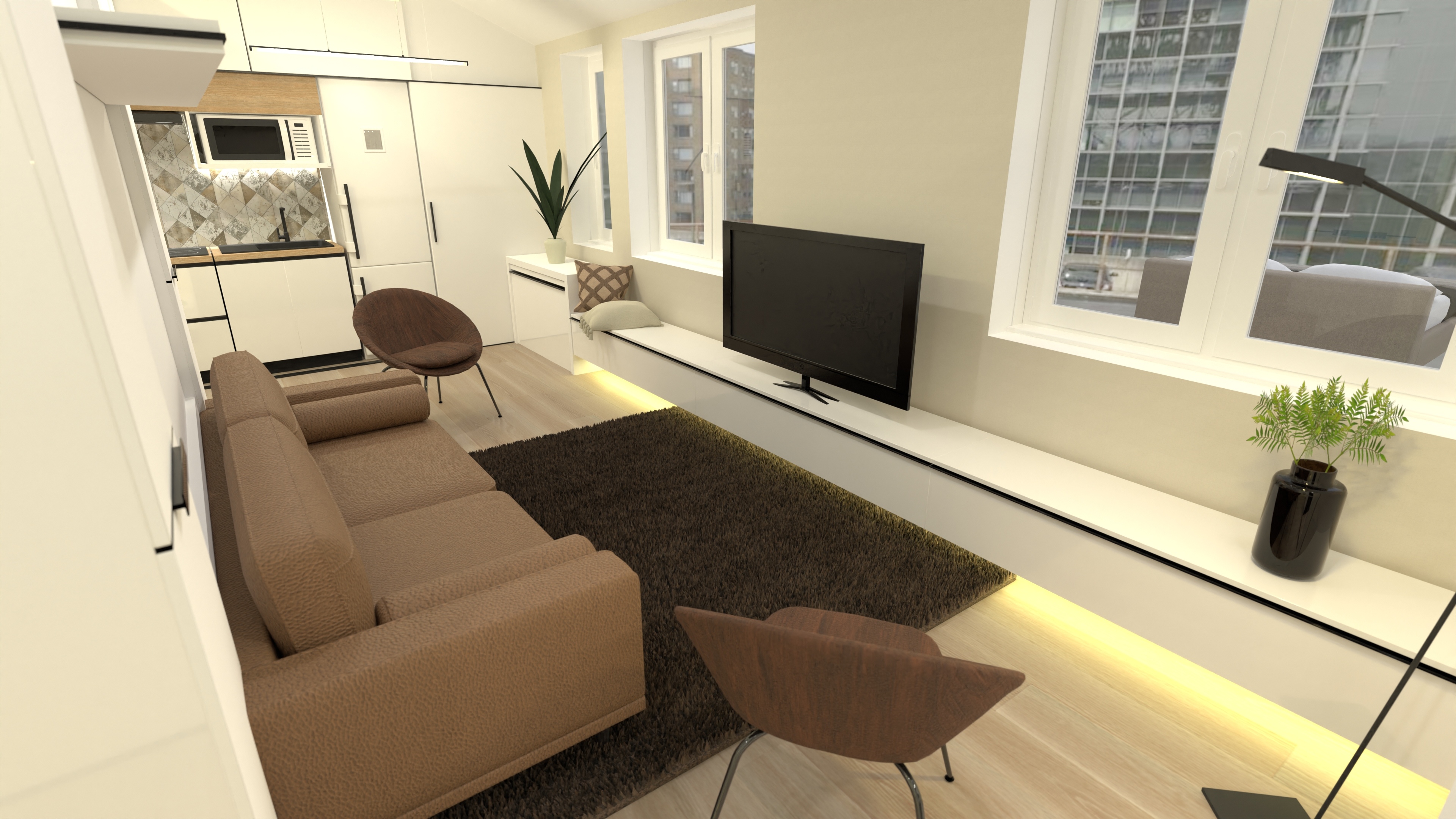 Apt 77 Concept 1- Open space #23421527 by User 158680222