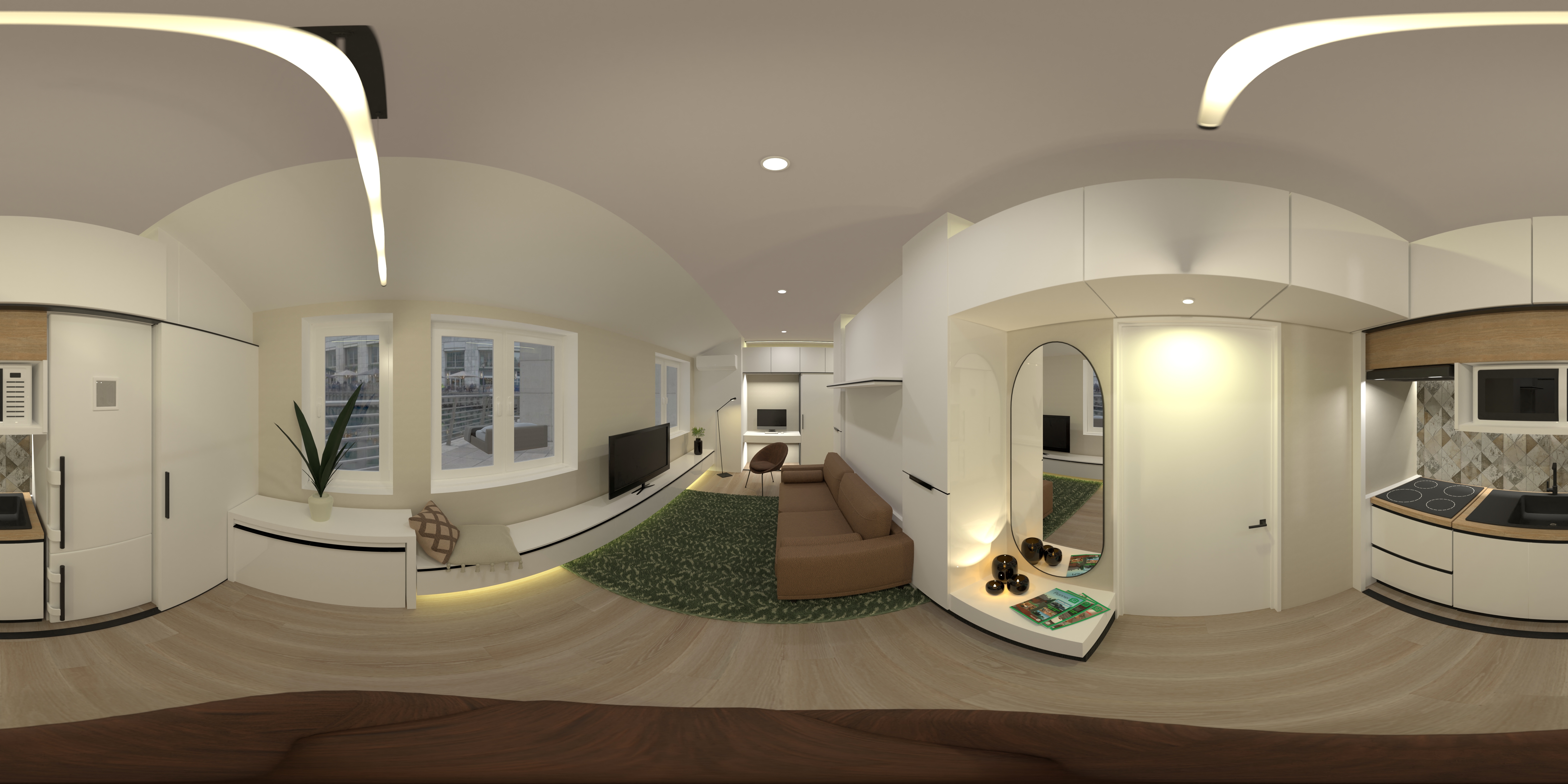 Apt 77 Concept 1- Open space #23421663 by User 158680222