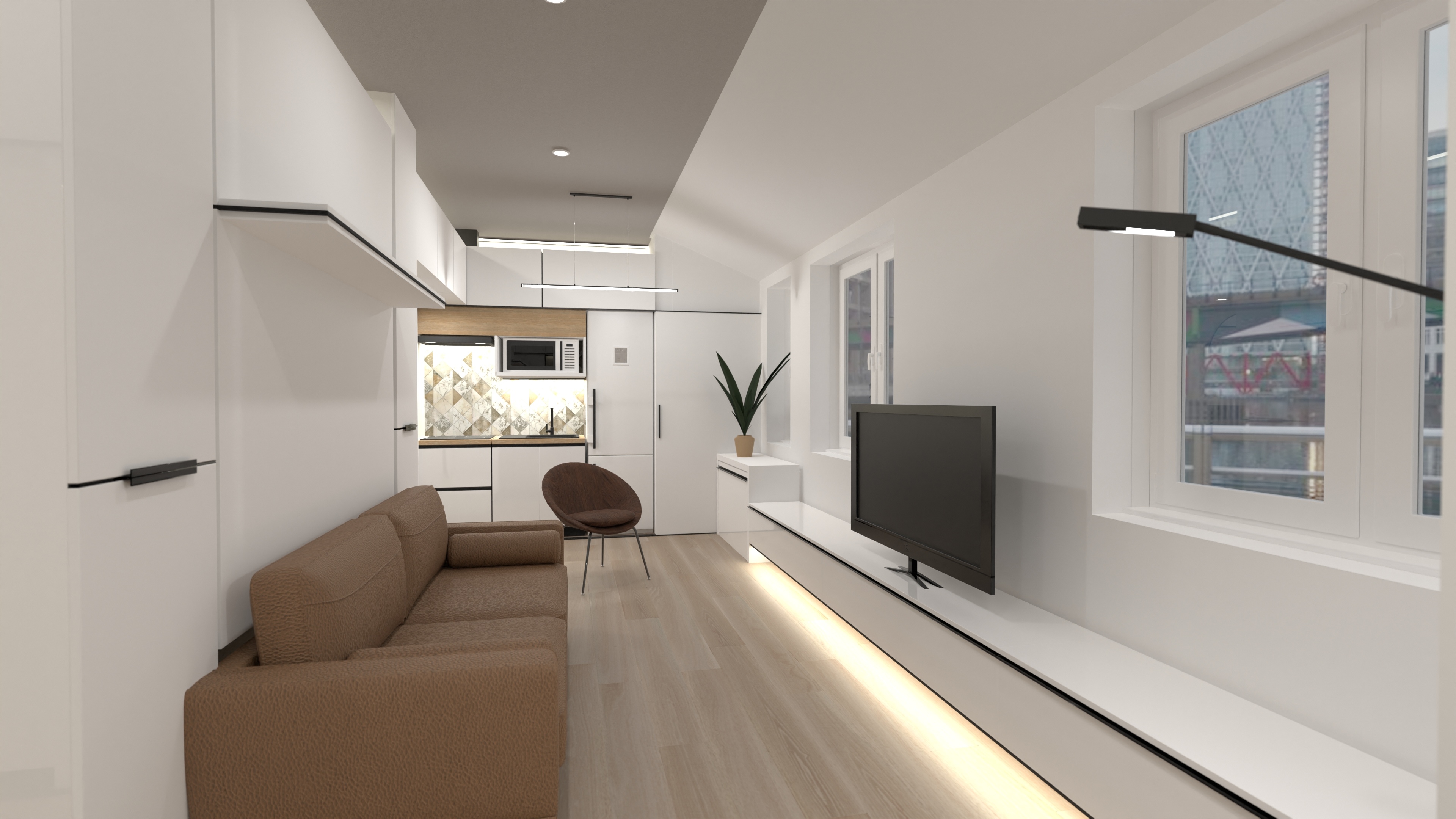 Apt 77 Concept 1- Open space #23414399 by User 158680222