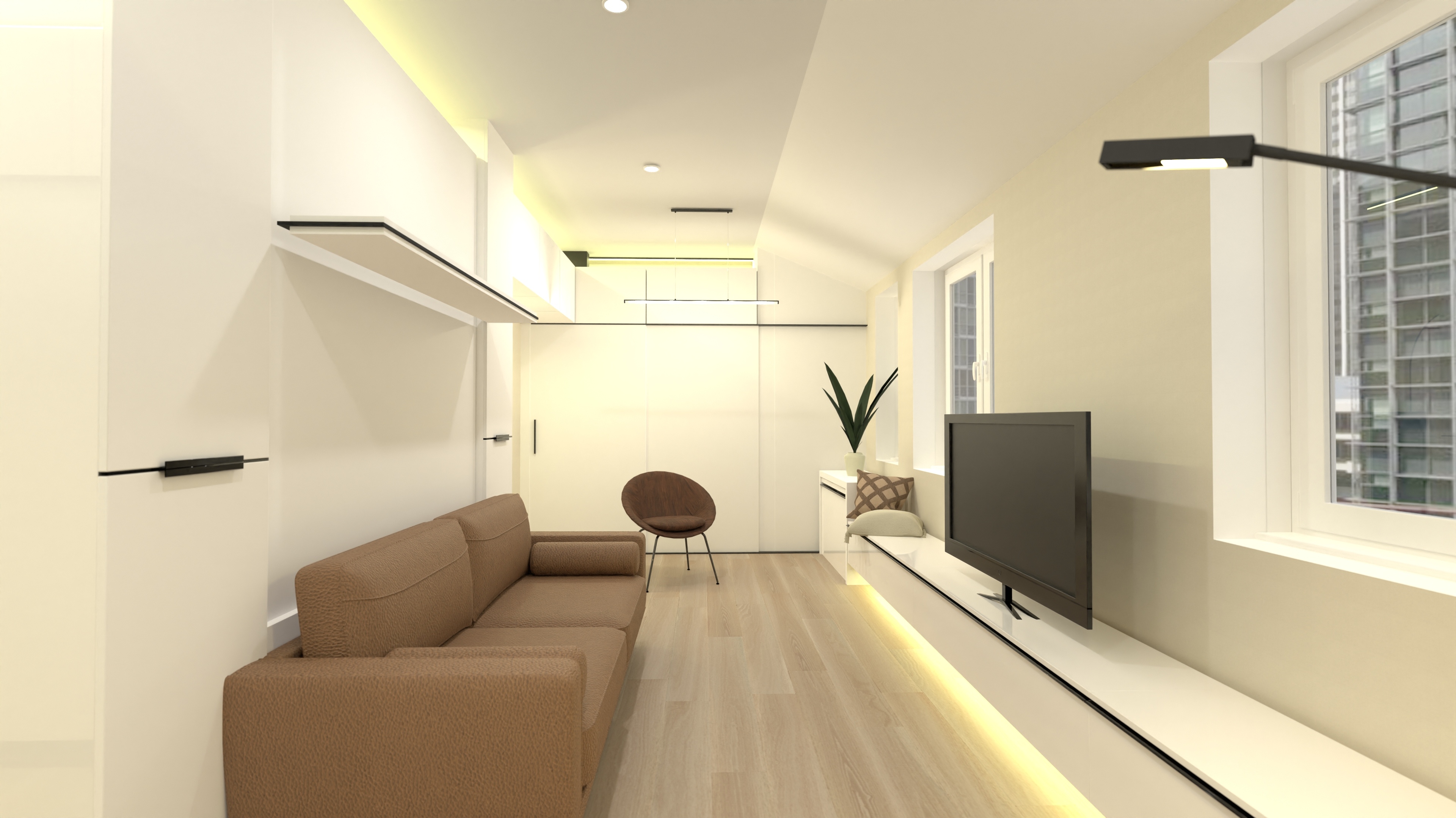 Apt 77 Concept 1- Open space #23421099 by User 158680222