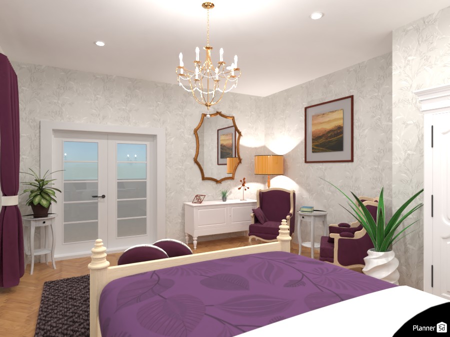 Classic bedroom : Design battle contest #4464076 by Gabes