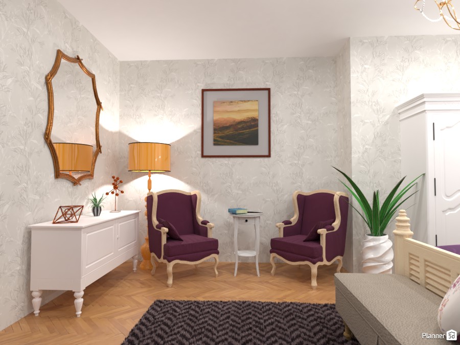 Classic bedroom : Design battle contest #4464078 by Gabes