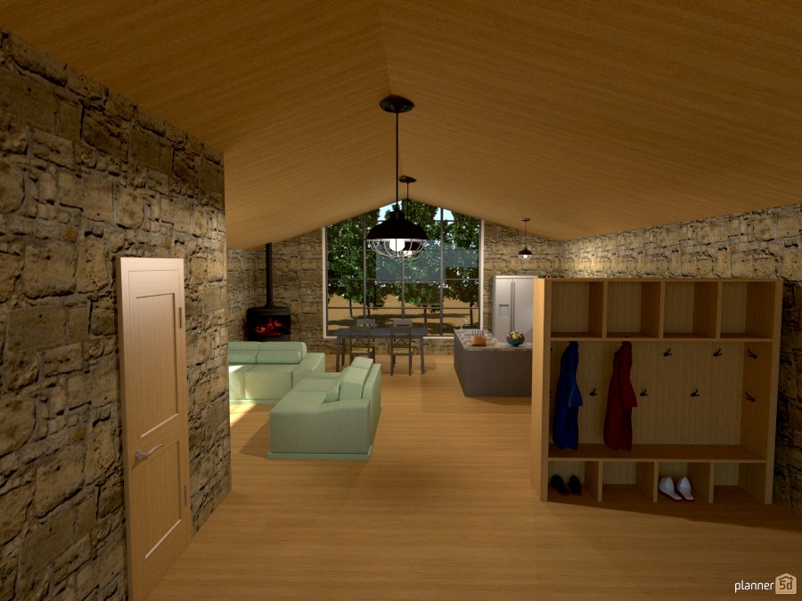 open floor plan #1248229 by Joy Suiter