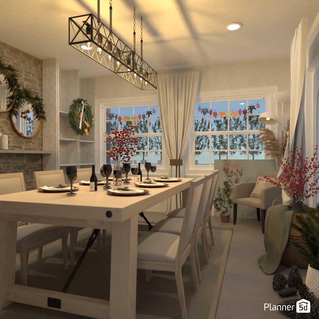 DB: Thanksgiving Day - room shell copy #23441595 by Editors Choice