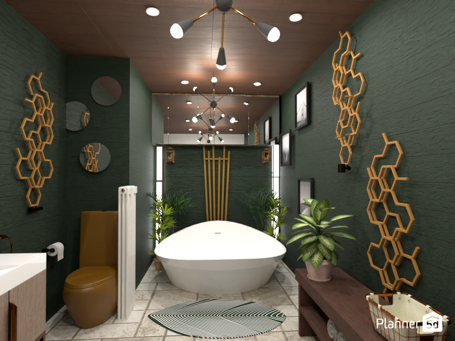 Green luxury bathroom 8138357 by Anonymous:):) image