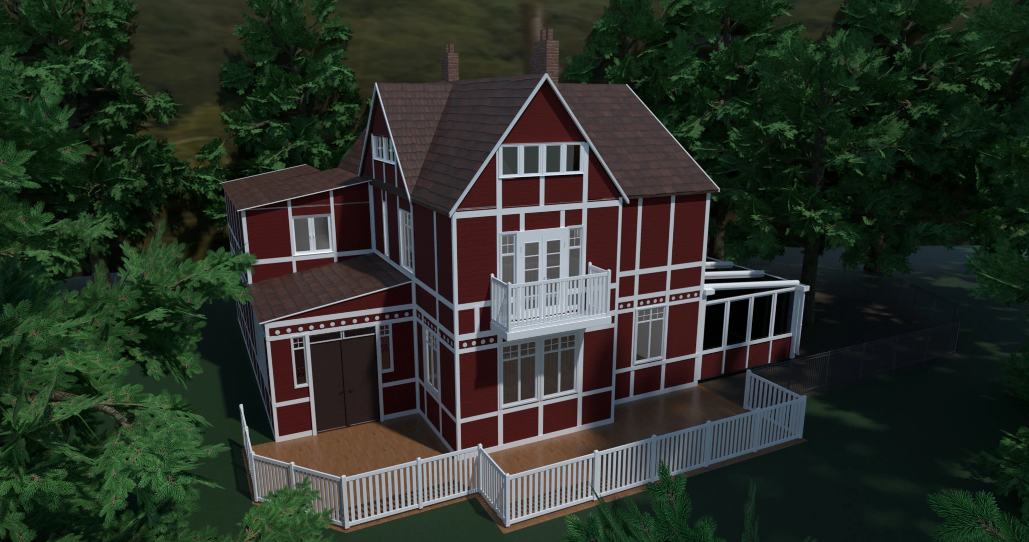 Sex Education Otis House Exterior Design #3062788 by