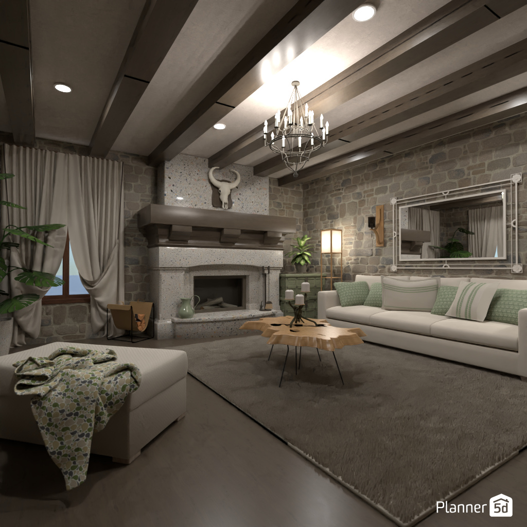 Country Living room #20161179 by Editors Choice