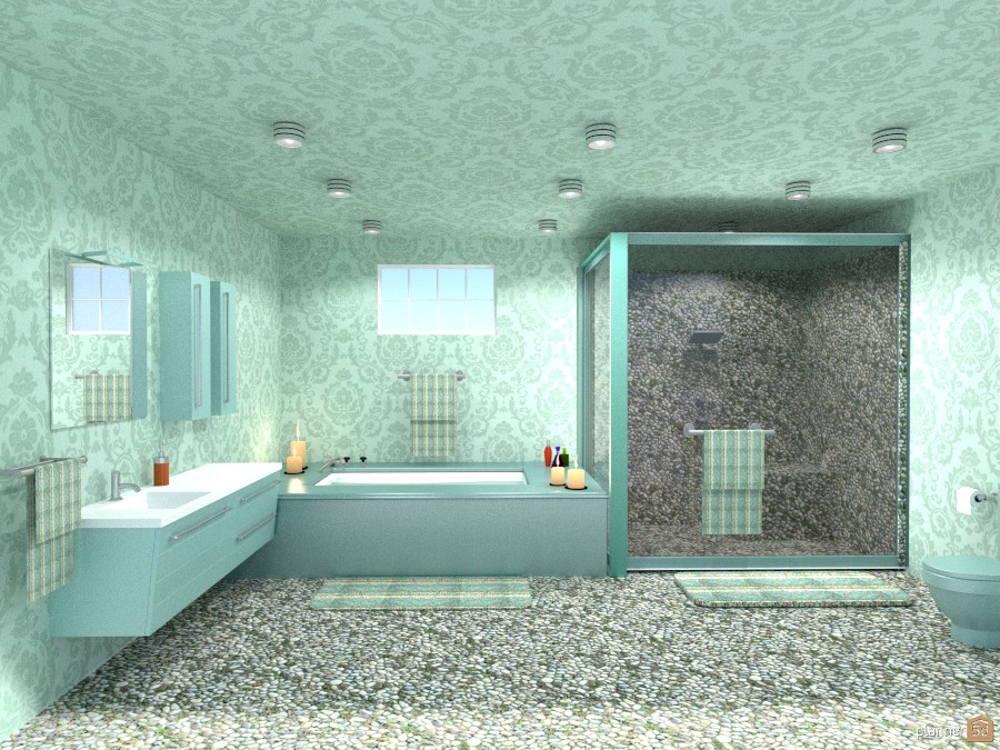 light aqua batth #1014692 by Joy Suiter