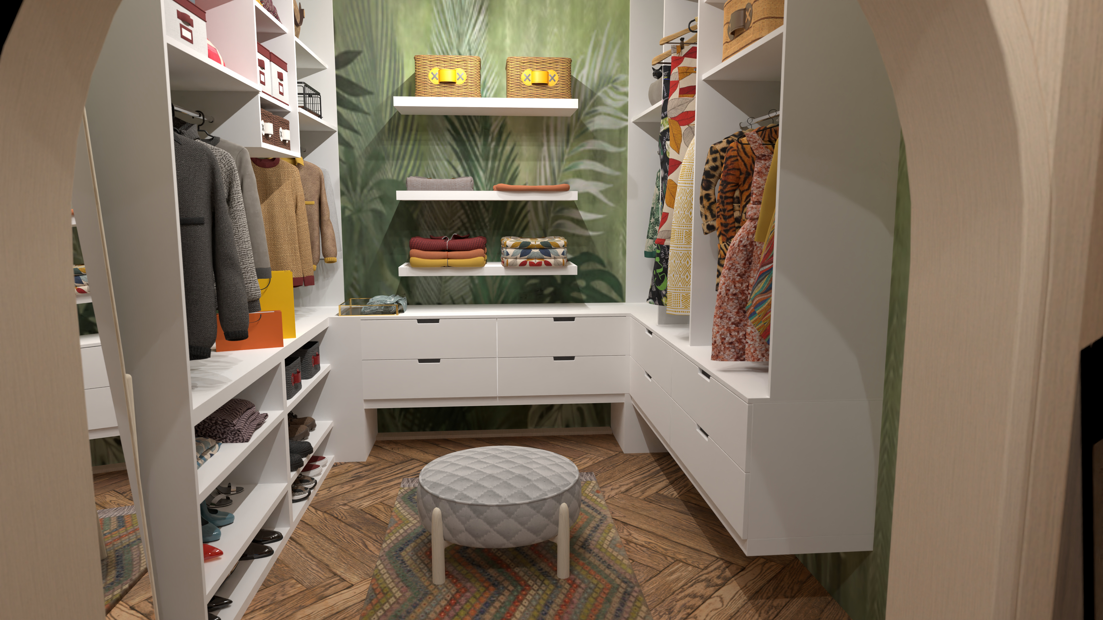 Walk-in closet #1 12888455 by Moonface image