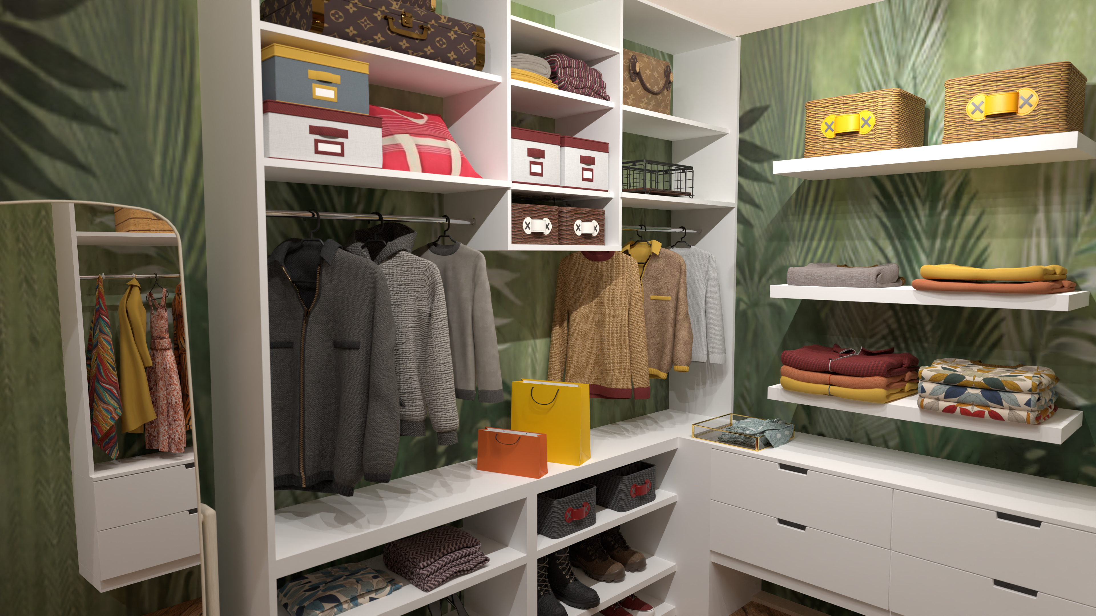Walk-in closet #2 #12889315 by Moonface