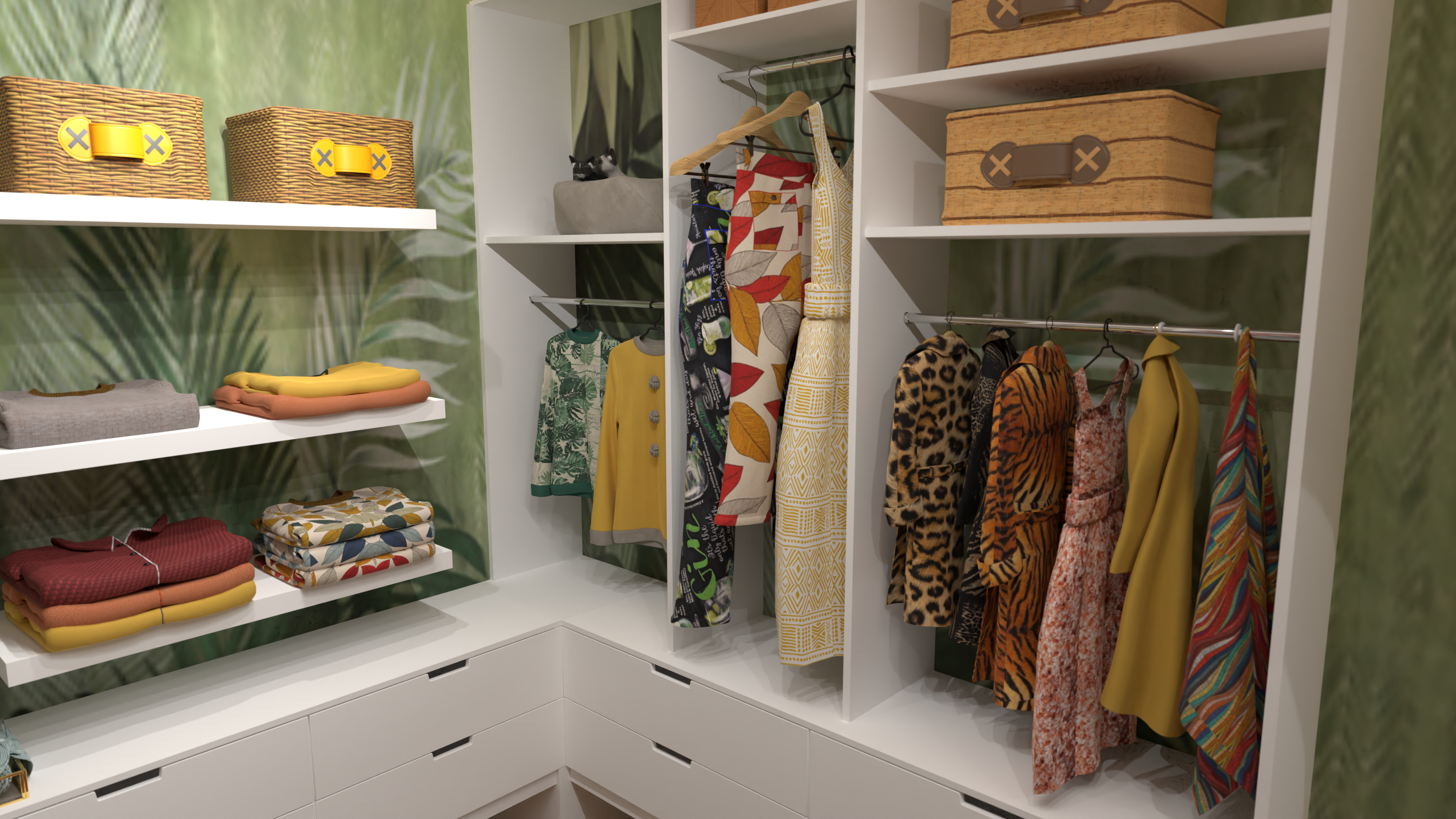 Walk-in closet #3 #12889319 by Moonface