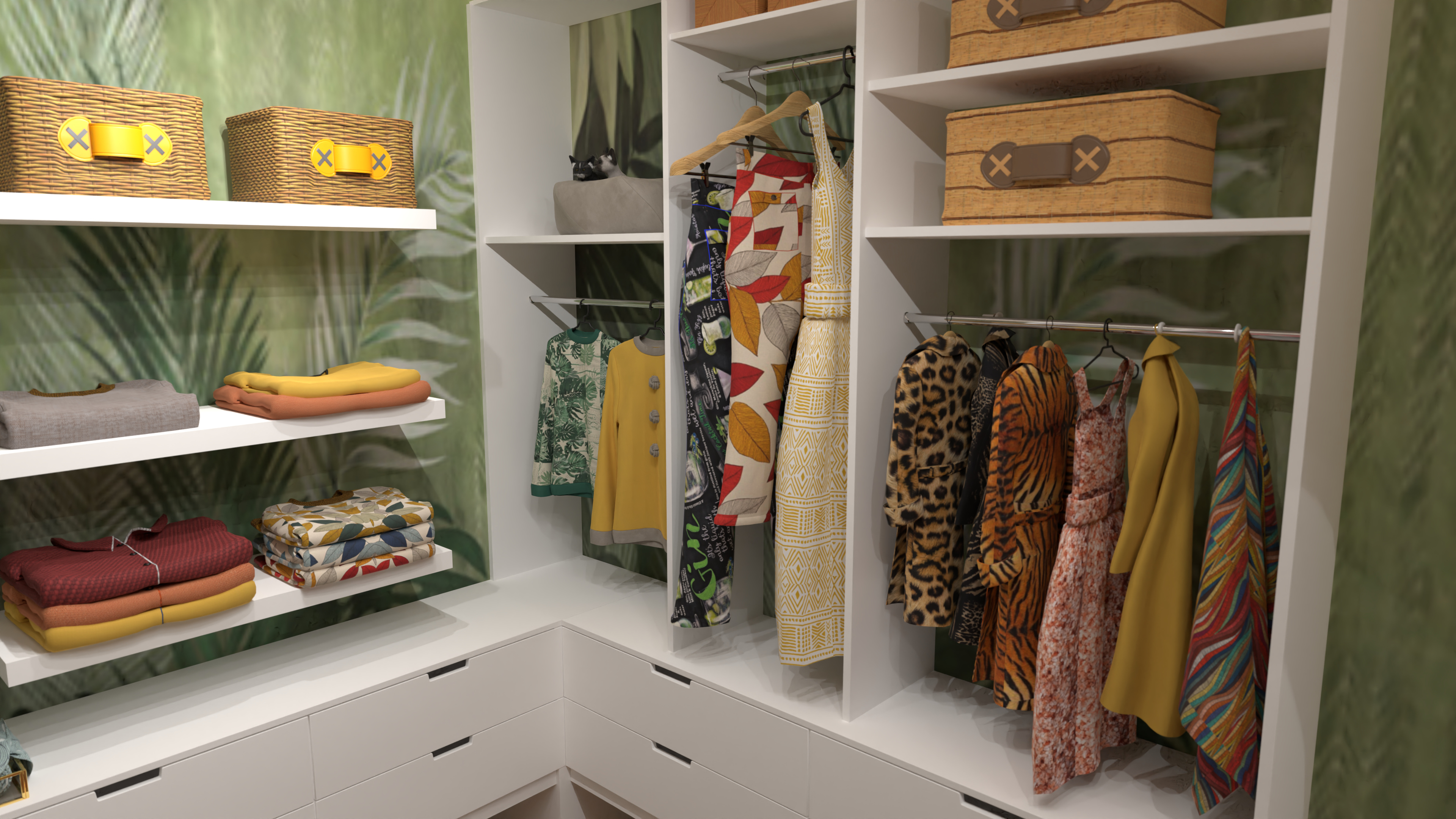 Walk-in closet #3 12889319 by Moonface image