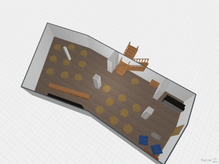 Plano cafetería #89814 by Isabel Álvarez Galindo
