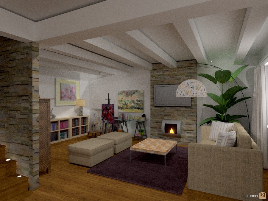 casa d campagna (salotto) #1185066 by Svetlana Baitchourina