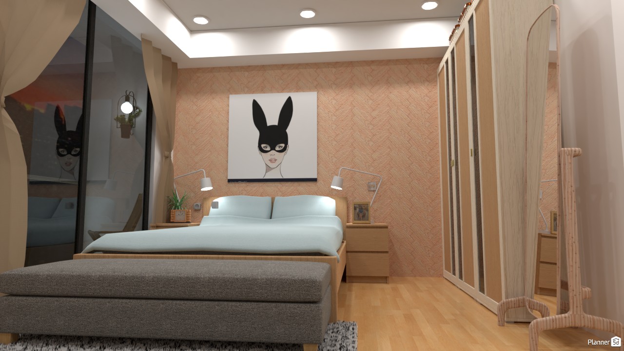 Scandinavian Apartement- Bedroom #3402753 by Aderia Septiani