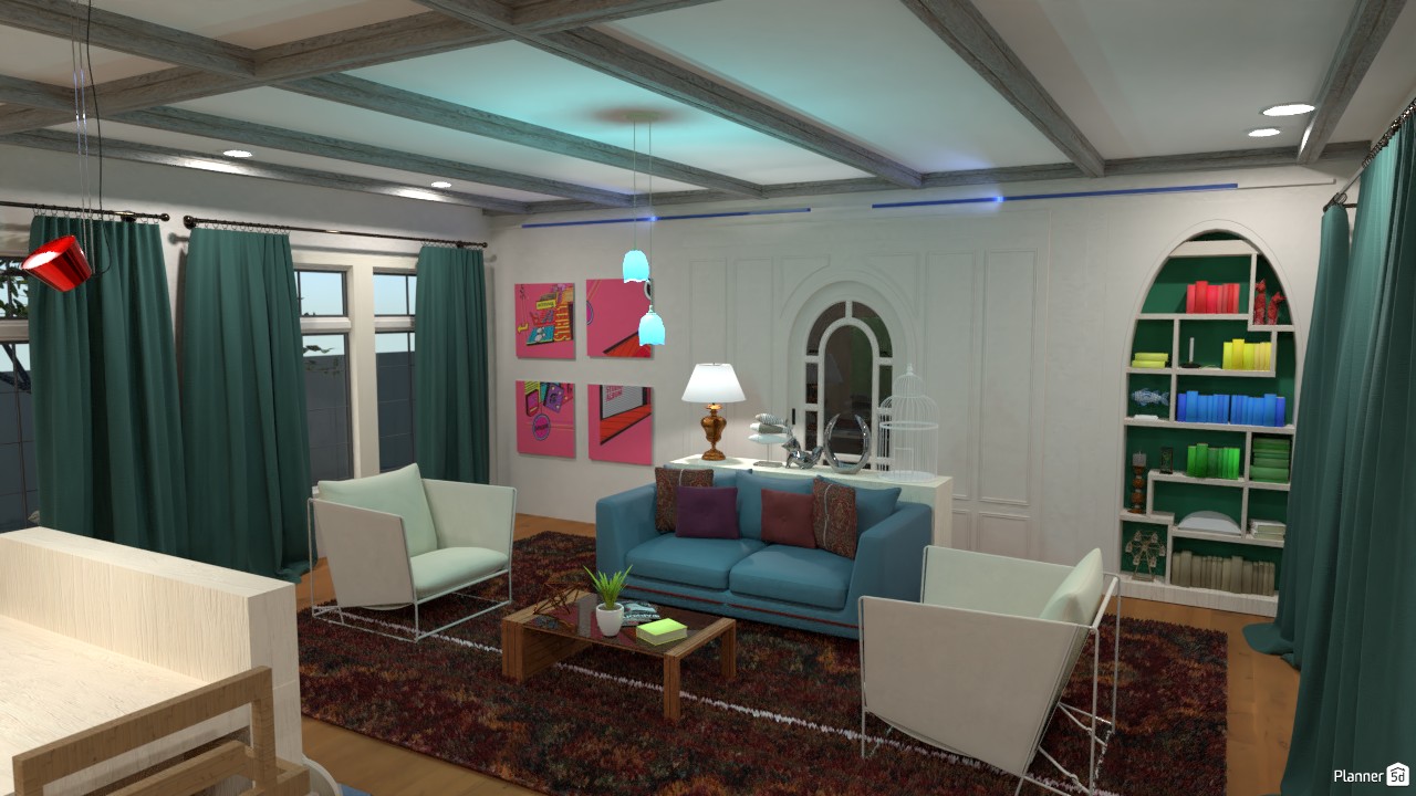 living room #3866491 by SELIN5DPLANNER