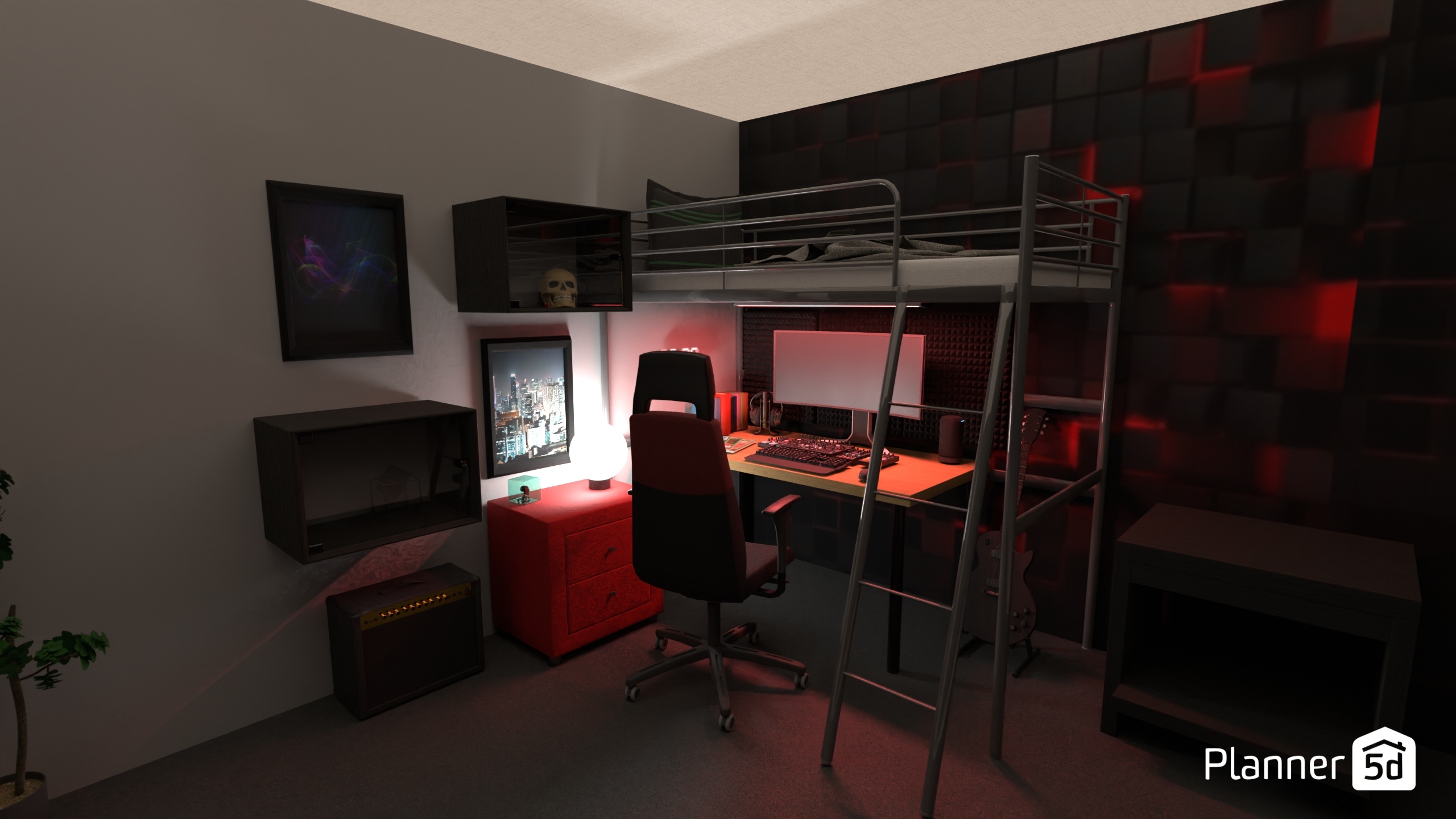 Sons Bedroom plan #28224560 by TimberPro